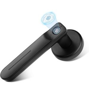 Manhaoya Smart Fingerprint Door Lock w/Biometric,Keyless Entry Mechanical Handle